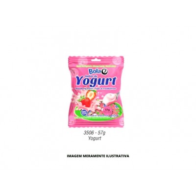 BALA MASTIGAVEL BOLA 7 YOGURT RICLAN 1X40X57G